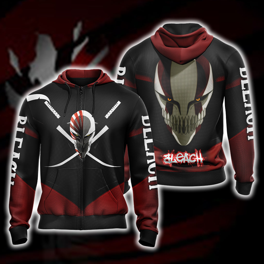 Bleach New Style Unisex 3D T-shirt Zip Hoodie