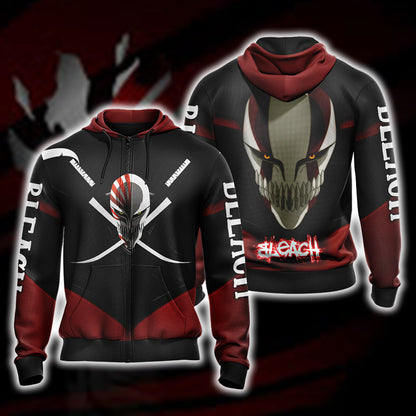 Bleach New Style Unisex 3D T-shirt Zip Hoodie