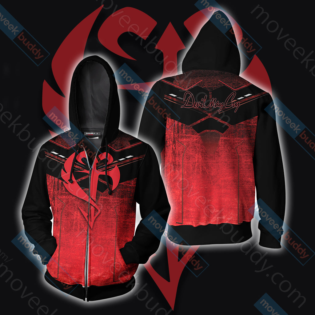 Devil May Cry - Order of the Sword Unisex 3D T-shirt Zip Hoodie