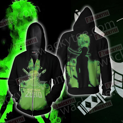 One Piece - Zoro New Style Unisex 3D T-shirt Zip Hoodie