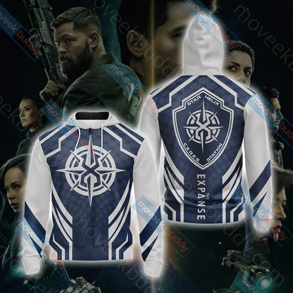 The Expanse (TV series) - Star Helix Unisex 3D T-shirt Zip Hoodie