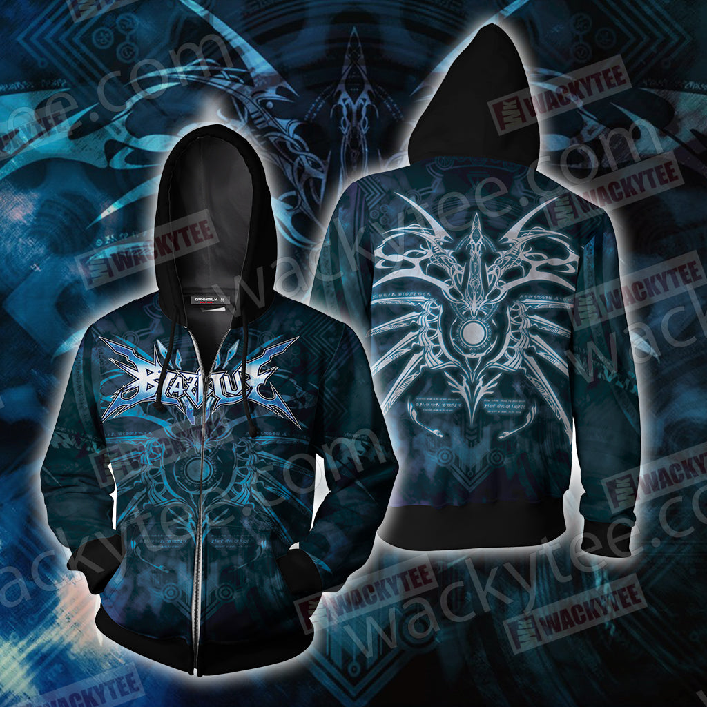 Blazblue Unisex 3D T-shirt Zip Hoodie
