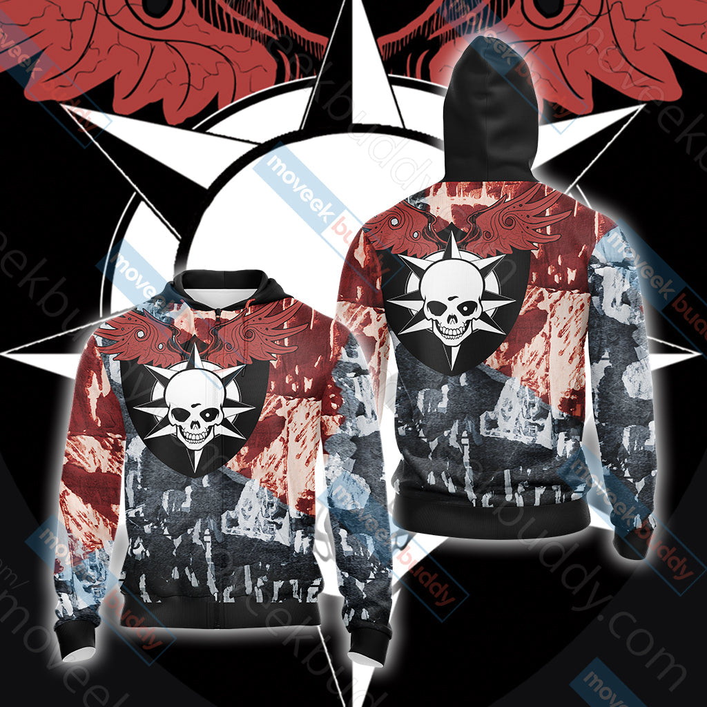 CrossFire Unisex 3D T-shirt Zip Hoodie