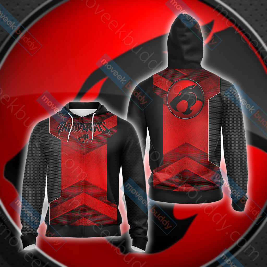 Thundercats Unisex 3D T-shirt Zip Hoodie