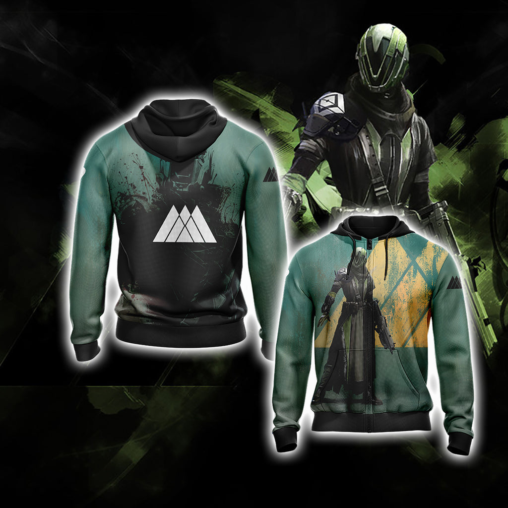 Destiny 2 - Warlock New Version Unisex 3D T-shirt Zip Hoodie