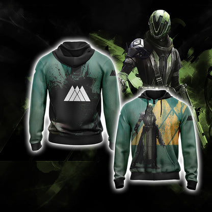 Destiny 2 - Warlock New Version Unisex 3D T-shirt Zip Hoodie