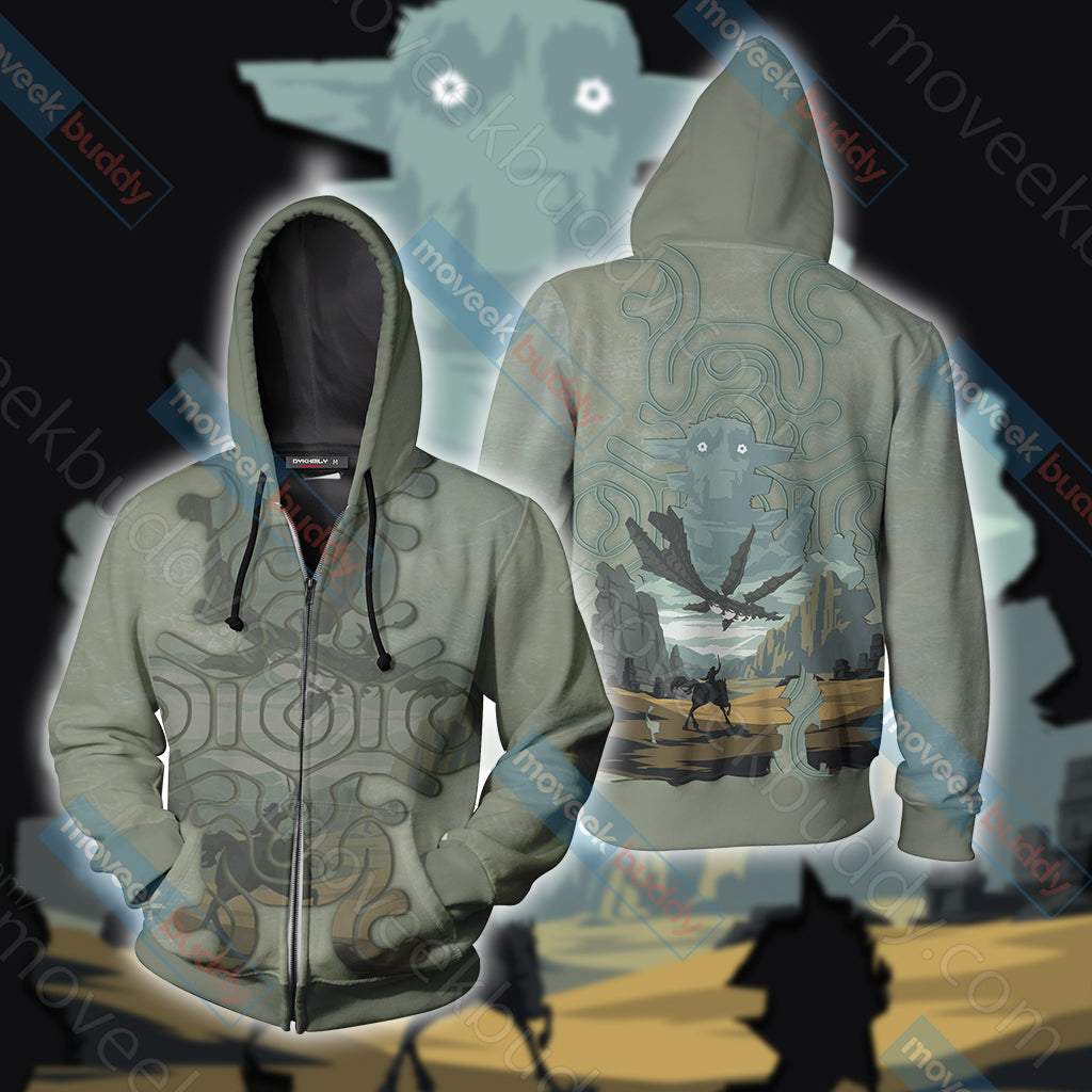 Shadow Of The Colossus Unisex 3D T-shirt Zip Hoodie