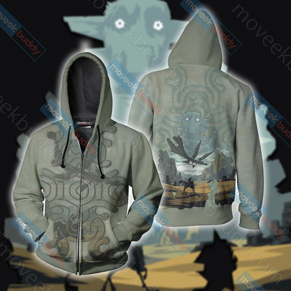 Shadow Of The Colossus Unisex 3D T-shirt Zip Hoodie