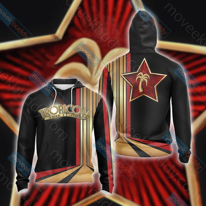 Tropico 4 Unisex 3D T-shirt Zip Hoodie