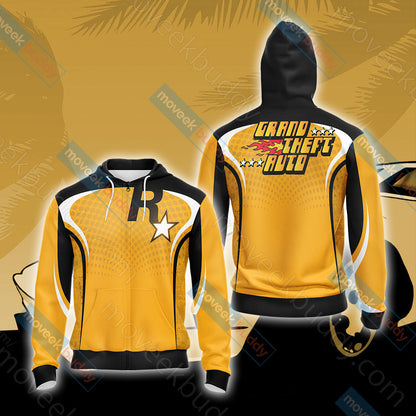 Grand Theft Auto New Unisex 3D T-shirt Zip Hoodie