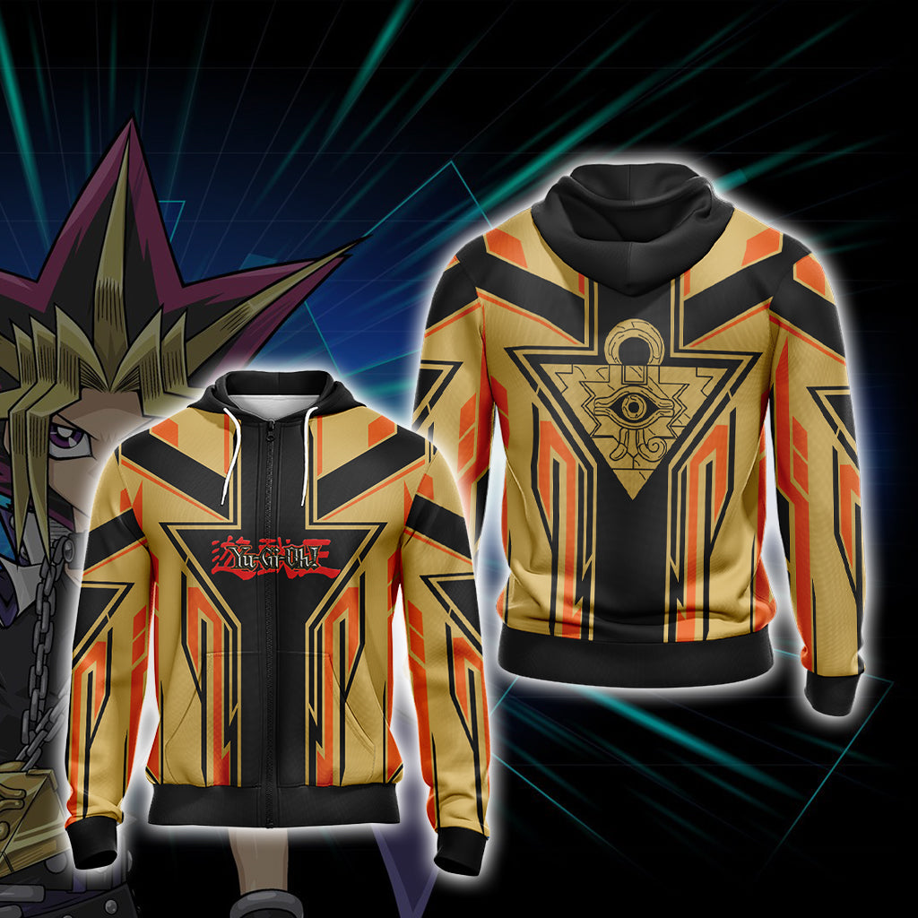Yu-Gi-Oh! - Milennium Puzzle Unisex 3D T-shirt Zip Hoodie
