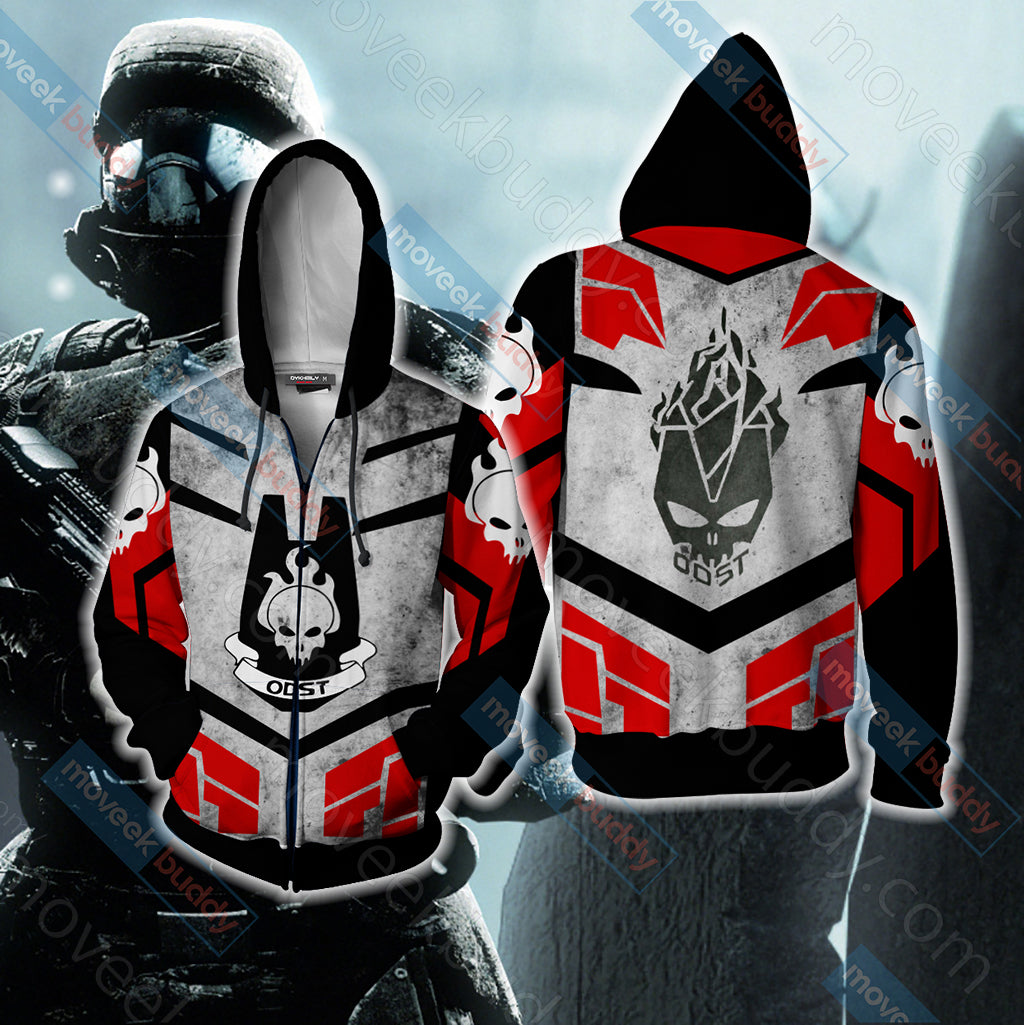 Halo - ODST Unisex 3D T-shirt Hoodie Tank Top Hawaiian Shirt Beach Shorts Joggers Zip Hoodie