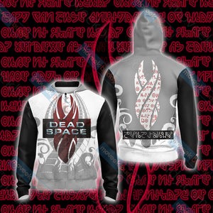 Dead Space - Symbols Marker Unisex 3D T-shirt Zip Hoodie XS 