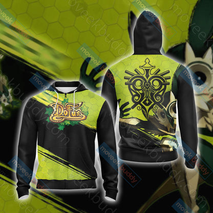 Dofus Unisex 3D T-shirt Zip Hoodie