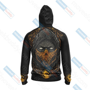 Mortal Kombat Scorpion New Style Unisex 3D T-shirt   