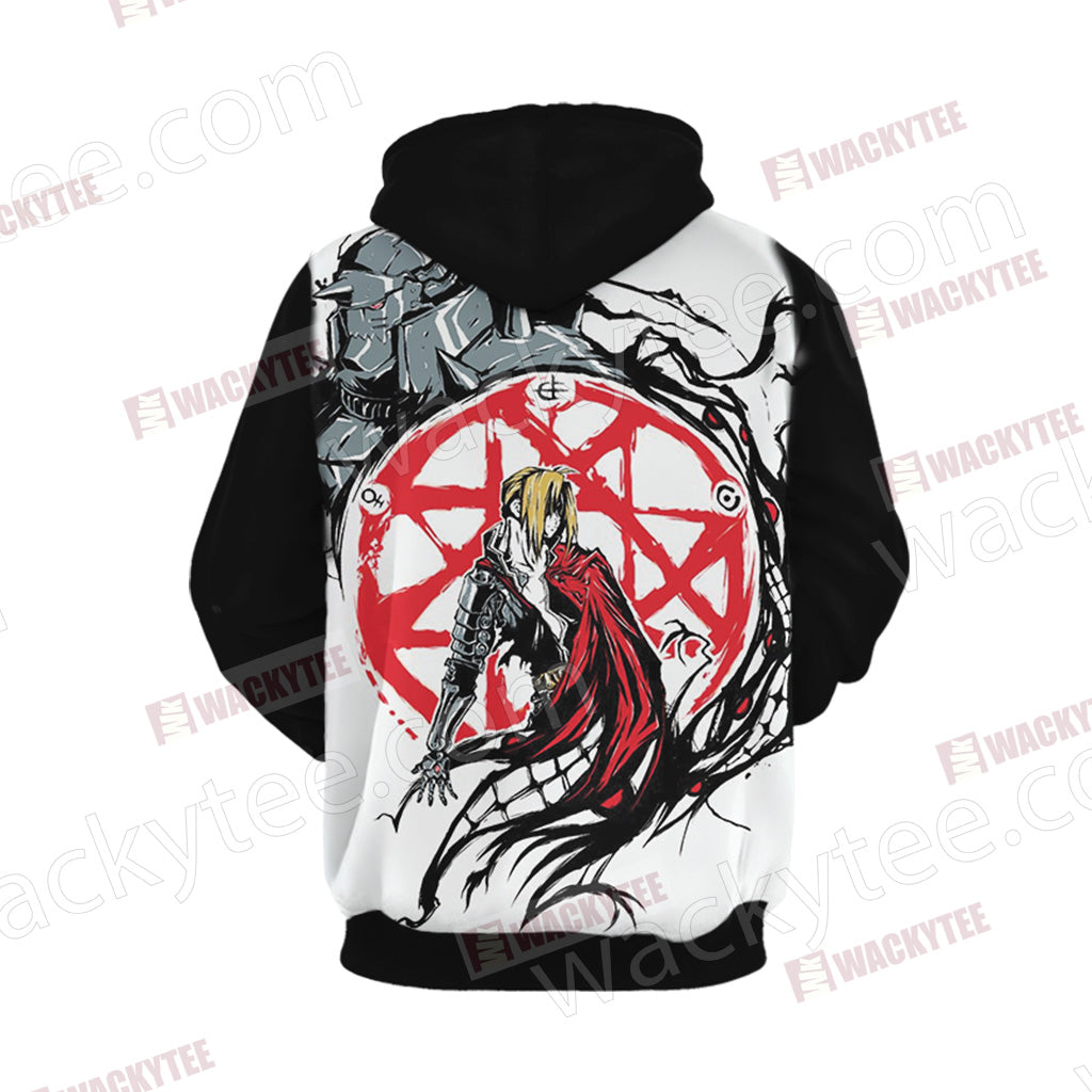 Fullmetal Alchemist - Edward and Alphonse Unisex 3D T-shirt