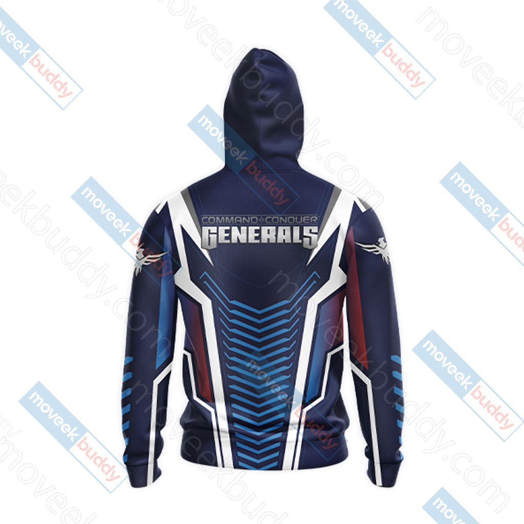 Command & Conquer: Generals – Zero Hour United States Mod Unisex 3D T-shirt