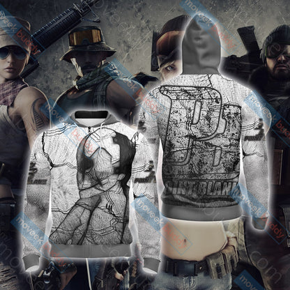 Point Blank (2008 video game) Unisex 3D T-shirt Zip Hoodie