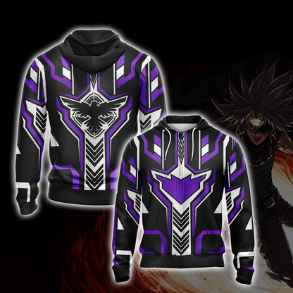 Yu-gi-oh! - Marik Logo Unisex 3D T-shirt Zip Hoodie