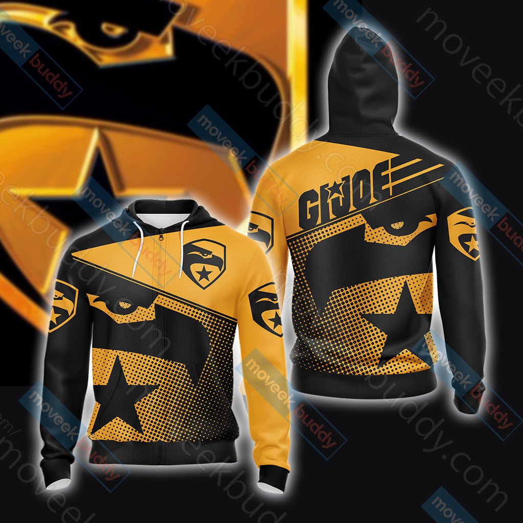 G.I. Joe Unisex 3D T-shirt Zip Hoodie