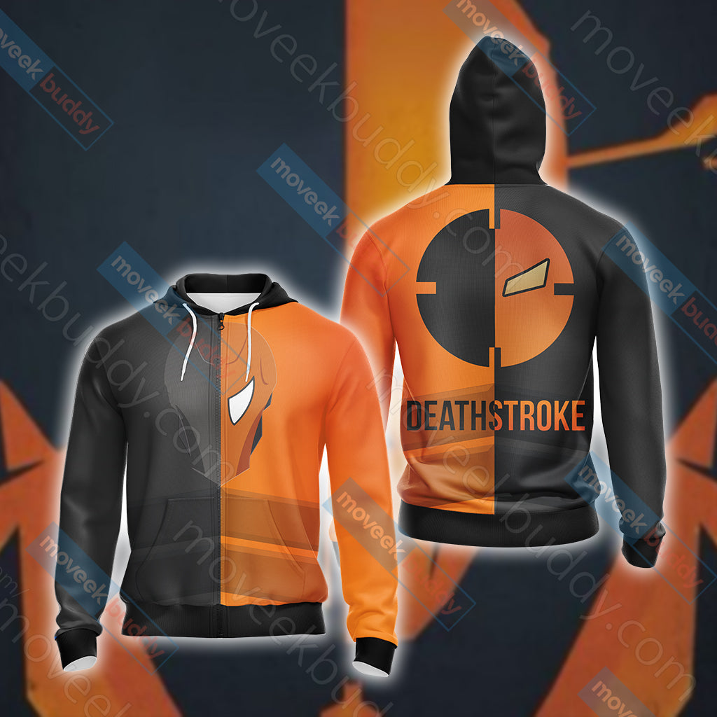 Deathstroke New Unisex 3D T-shirt Zip Hoodie