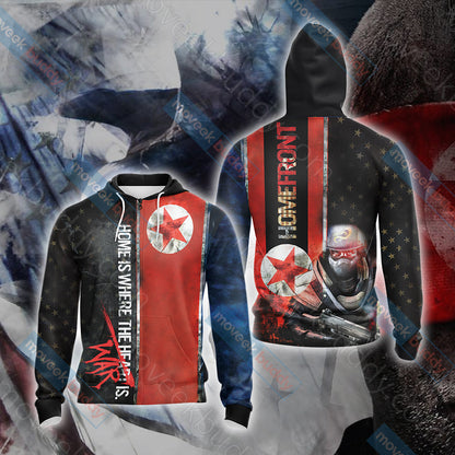 Homefront (video game) Unisex 3D T-shirt Zip Hoodie