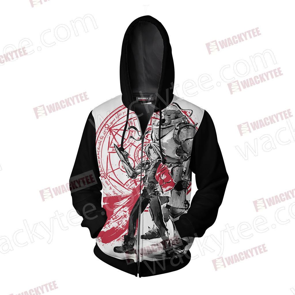 Fullmetal Alchemist - Edward and Alphonse Unisex 3D T-shirt