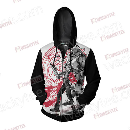 Fullmetal Alchemist - Edward and Alphonse Unisex 3D T-shirt