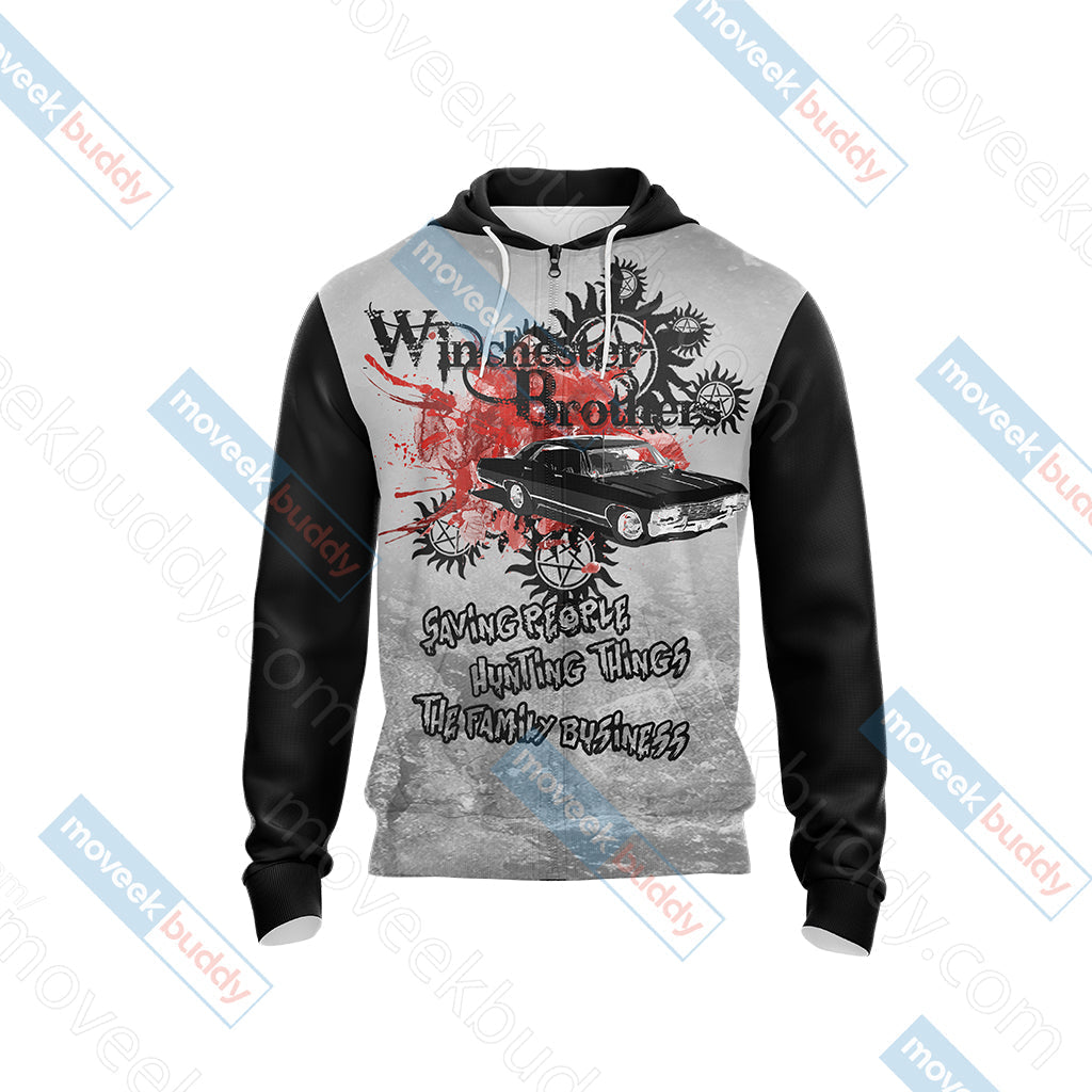 Supernatural - Winchester Unisex 3D T-shirt