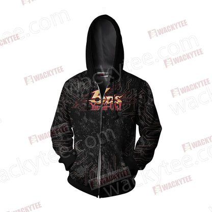 Yu Gi Oh! 5DS - Mark of the Shadows Unisex 3D T-shirt