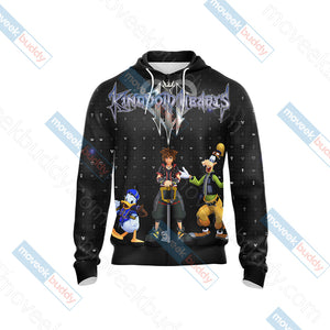 Kingdom Hearts III New Unisex 3D T-shirt   