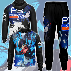 Persona 3 Reload Video Game All Over Printed T-shirt Tank Top Zip Hoodie Pullover Hoodie Hawaiian Shirt Beach Shorts Joggers   