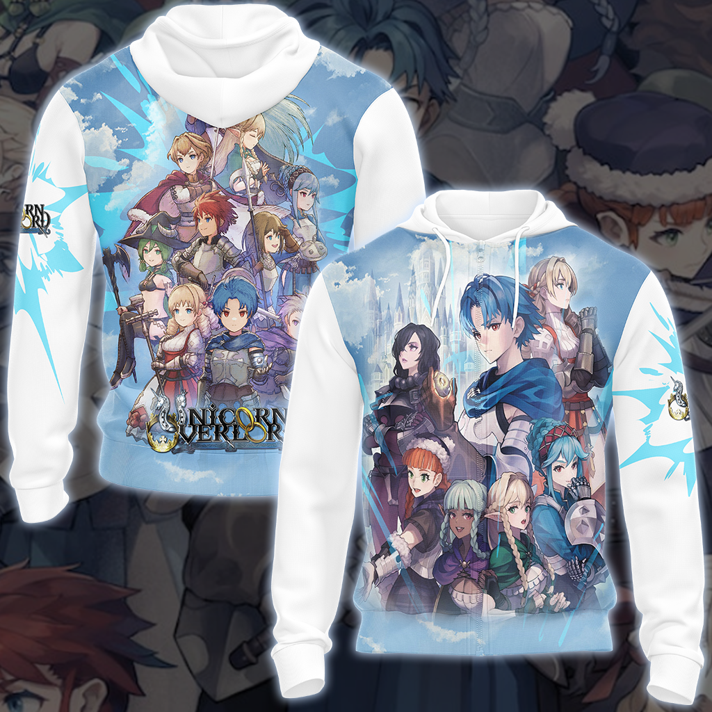 Unicorn Overlord Video Game All Over Printed T-shirt Tank Top Zip Hoodie Pullover Hoodie Hawaiian Shirt Beach Shorts Joggers Zip Hoodie