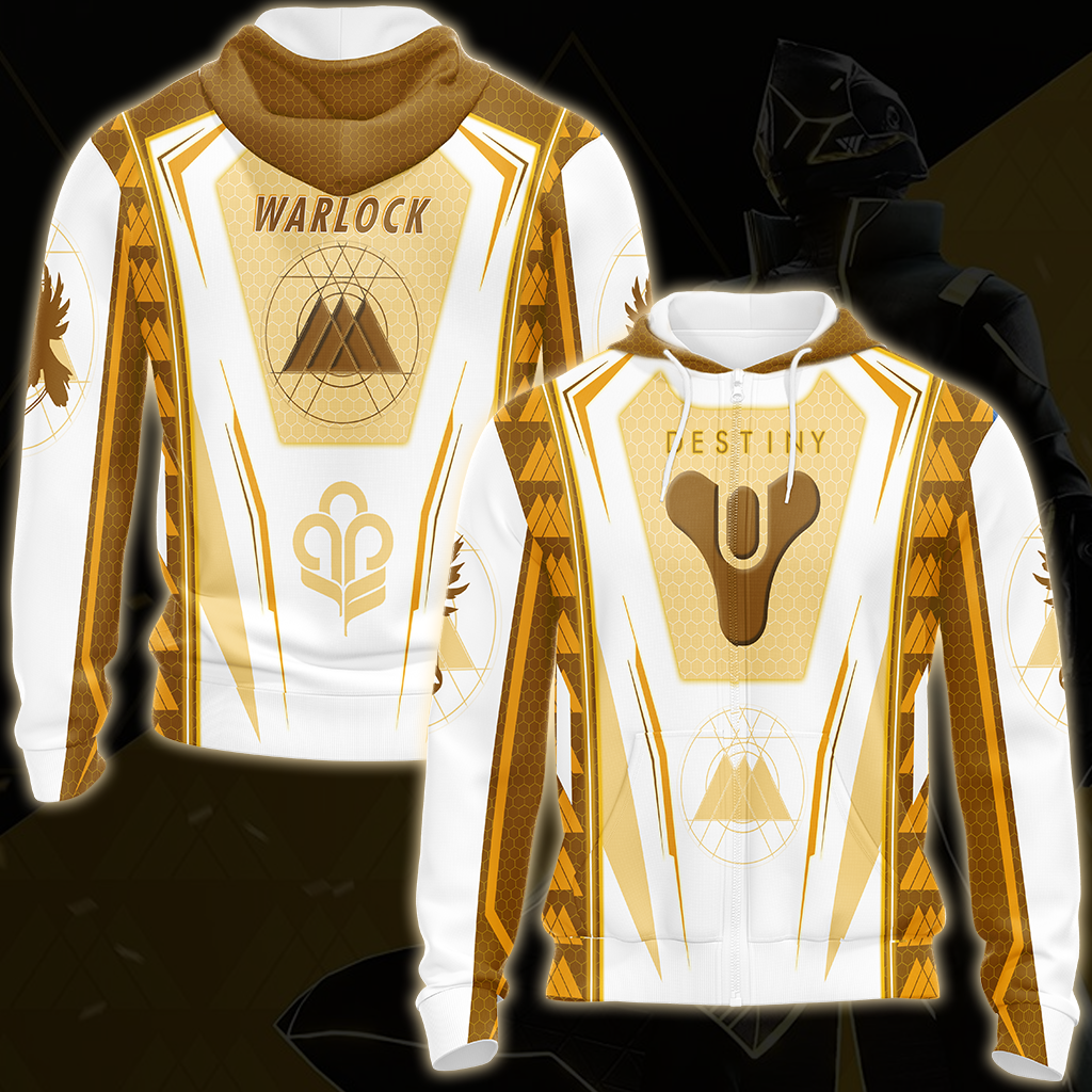 Destiny Warlock Video Game All Over Printed T-shirt Tank Top Zip Hoodie Pullover Hoodie Hawaiian Shirt Beach Shorts Joggers Zip Hoodie