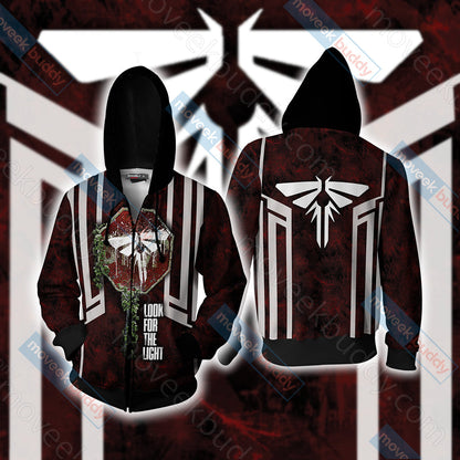 The Last of Us - Look For The Light Unisex 3D T-shirt Zip Hoodie