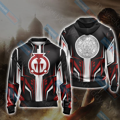 Prince of Persia - Warrior Within Logo Unisex 3D T-shirt Zip Hoodie