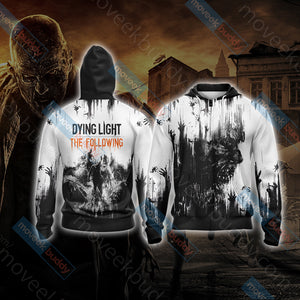 Dying Light Unisex 3D T-shirt Zip Hoodie S 