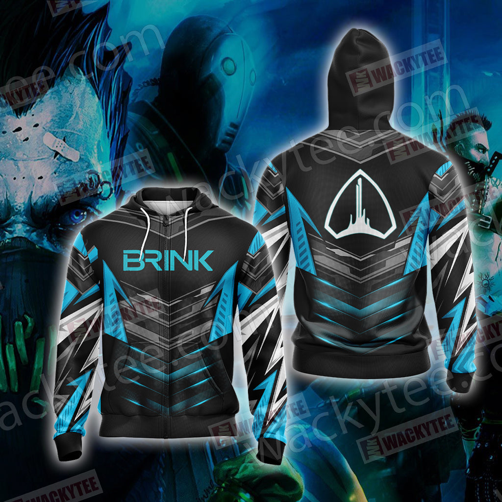 Brink Unisex 3D T-shirt Zip Hoodie
