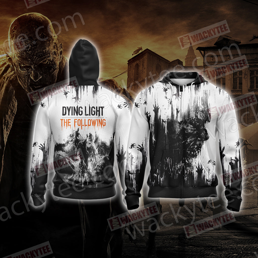 Dying Light Video Game Unisex 3D T-shirt Zip Hoodie