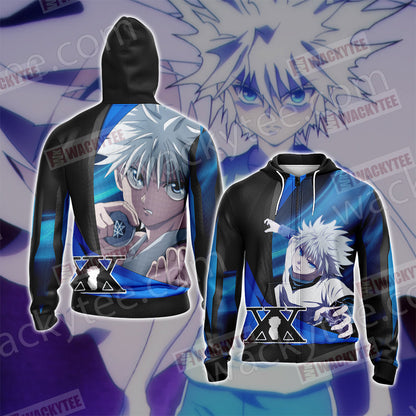 Hunter x Hunter - Killua New Unisex 3D T-shirt Zip Hoodie