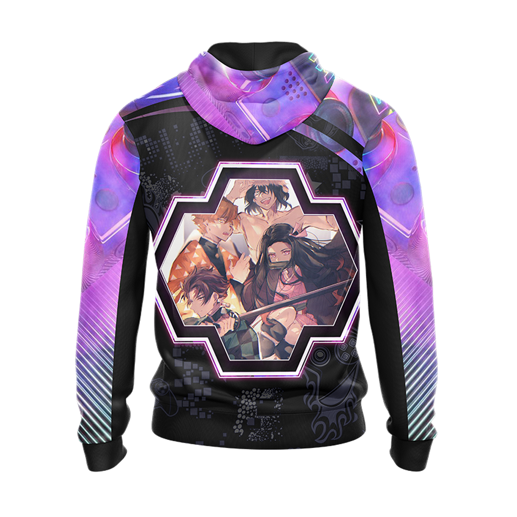 If it doesnt have to do with anime or video games then I dont care Demon Slayer Unisex 3D T-shirt Zip Hoodie Pullover Hoodie