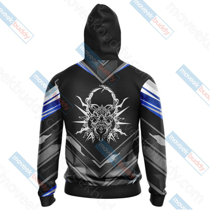 Hazama-crest BlazBlue Unisex 3D T-shirt