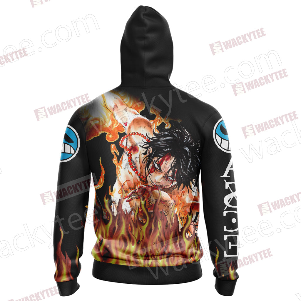 One Piece - Ace New Style Unisex 3D T-shirt
