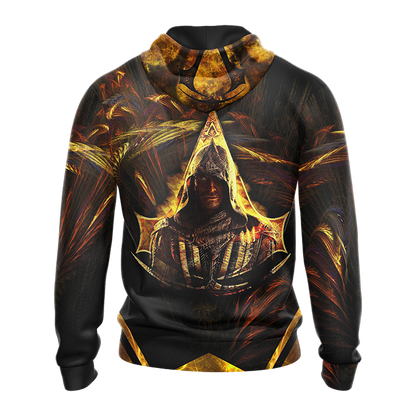 Assassin's Creed We Work In The Dark To Serve The Light Unisex 3D T-shirt Zip Hoodie Pullover Hoodie