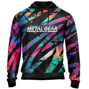 Metal Gear New Version Unisex 3D T-shirt   