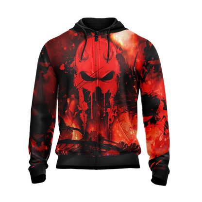 The Punisher Daredevil New Unisex 3D T-shirt