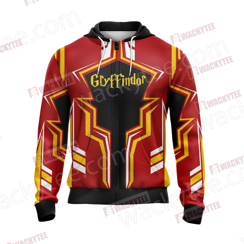Harry Potter Hogwarts Castle - Gryffindor House Wacky Style New Collection Unisex 3D T-shirt