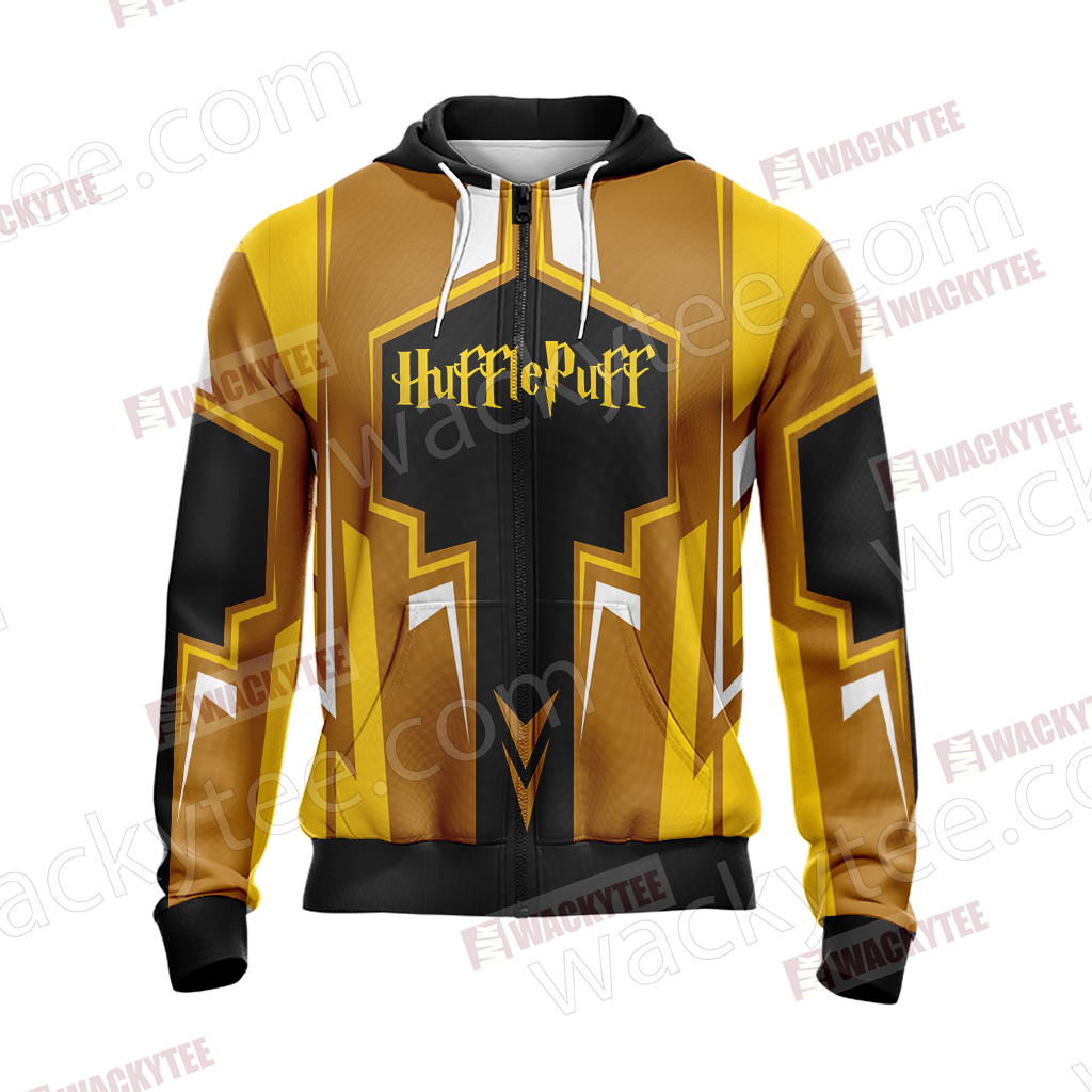 Harry Potter Hogwarts Castle - Hufflepuff House Wacky Style New Collection Unisex 3D T-shirt