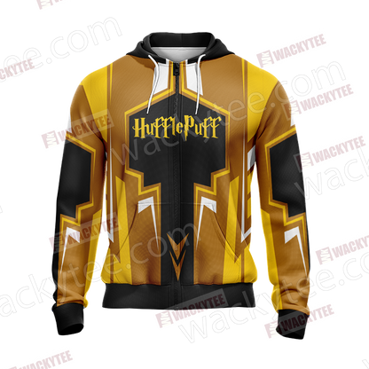 Harry Potter Hogwarts Castle - Hufflepuff House Wacky Style New Collection Unisex 3D T-shirt