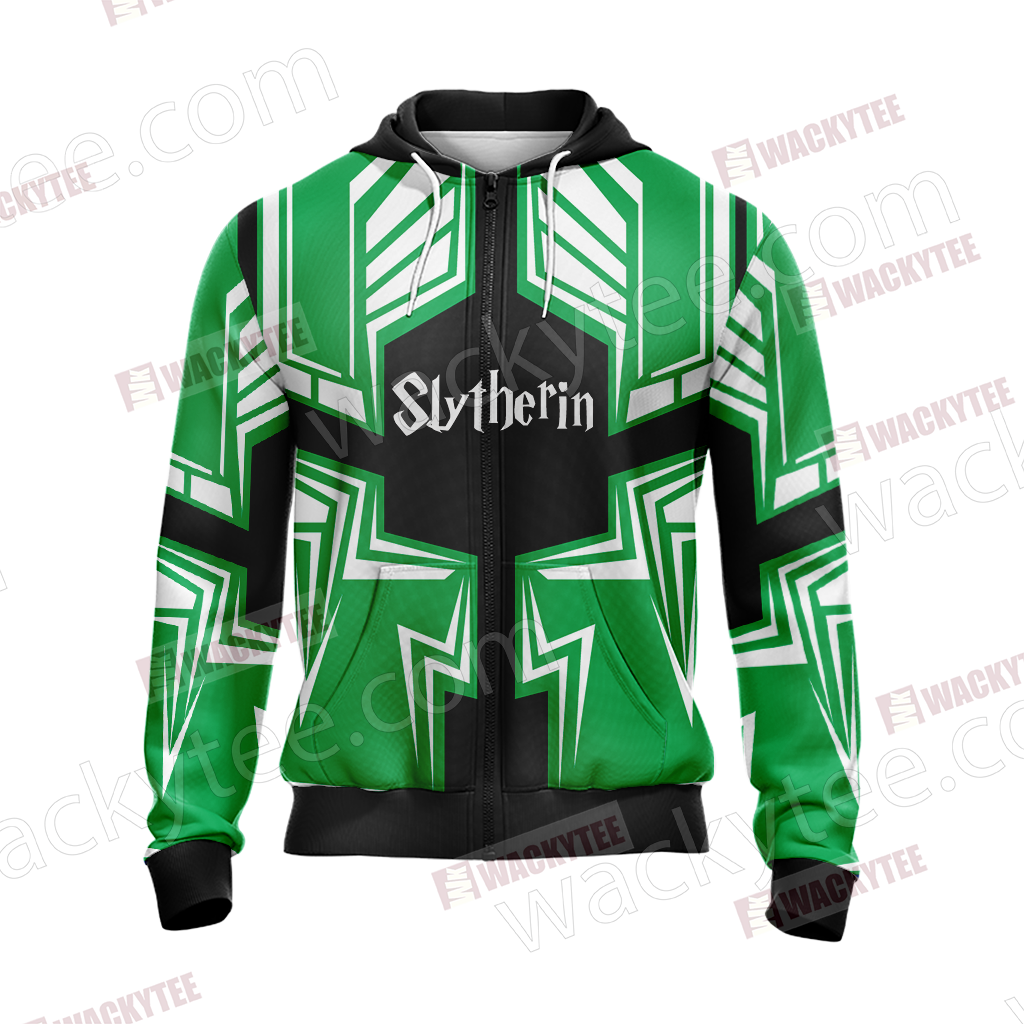 Harry Potter Hogwarts Castle - Slytherin House Wacky Style New Collection Unisex 3D T-shirt